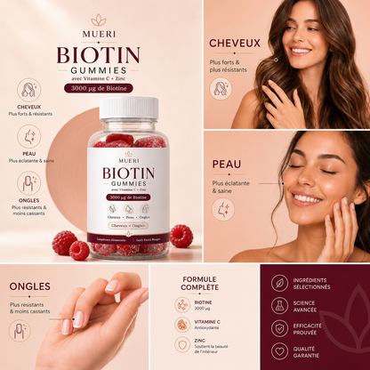 MUERI™ | Votre Rituel Beauté Cheveux & Ongles