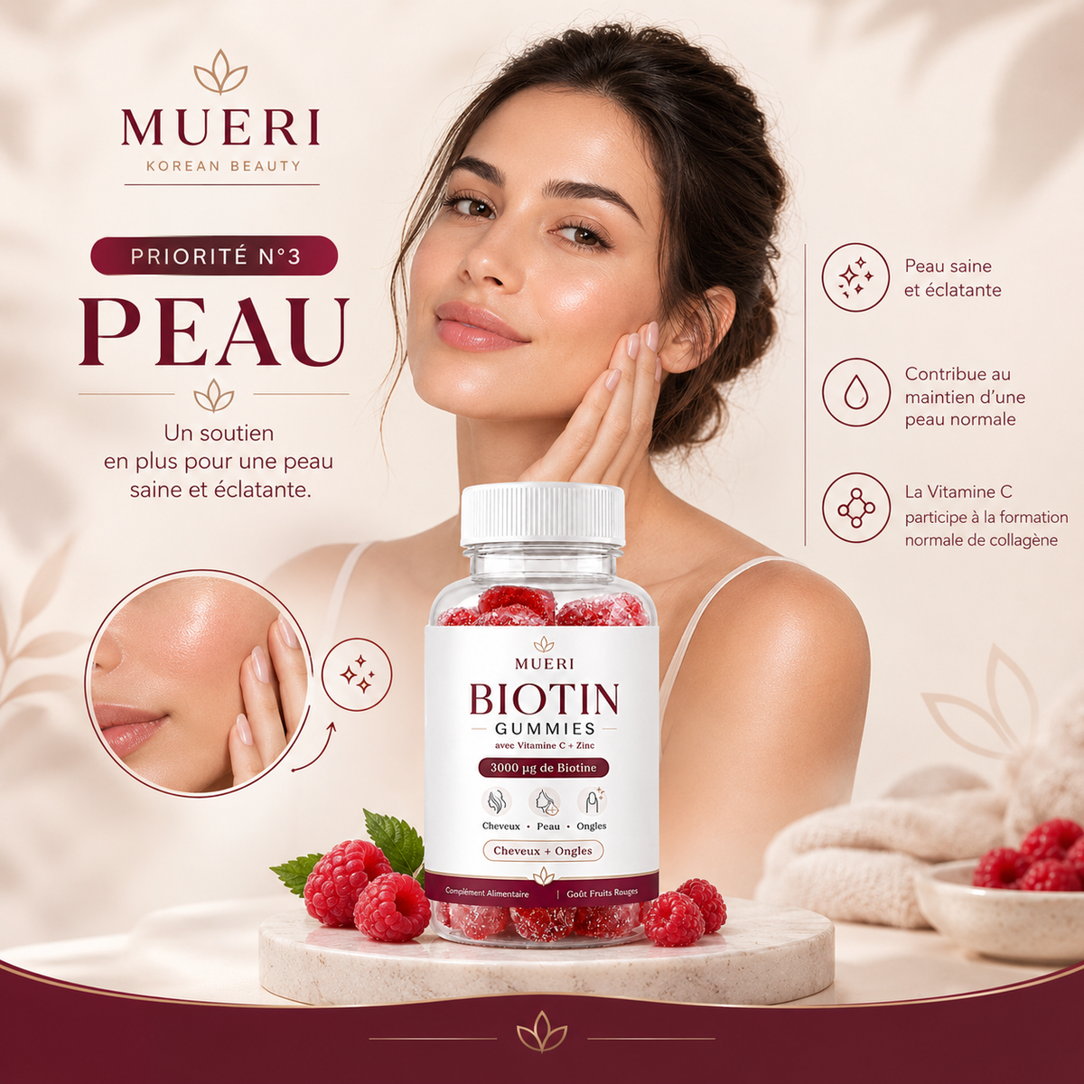 MUERI™ | Votre Rituel Beauté Cheveux & Ongles