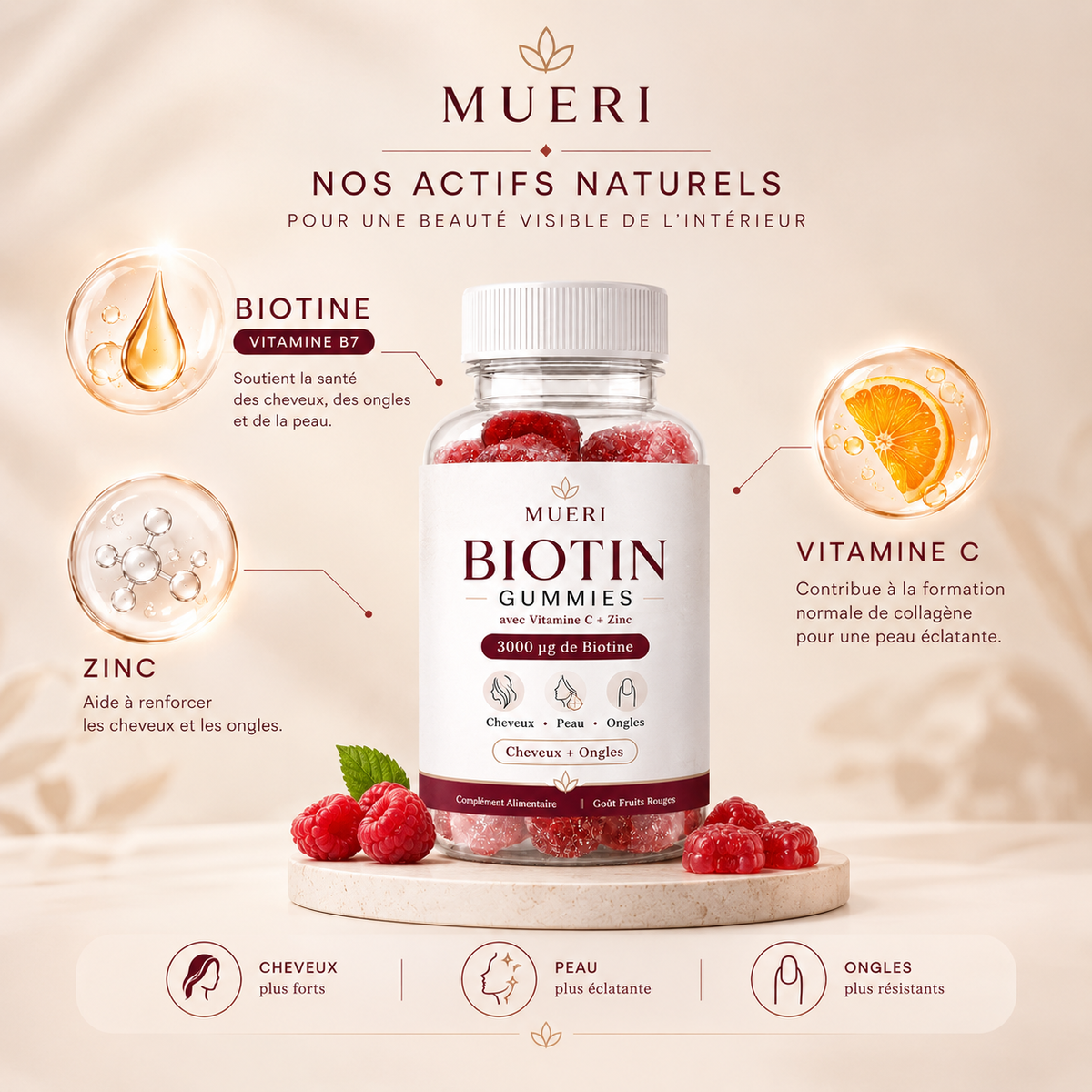 MUERI™ | Votre Rituel Beauté Cheveux & Ongles