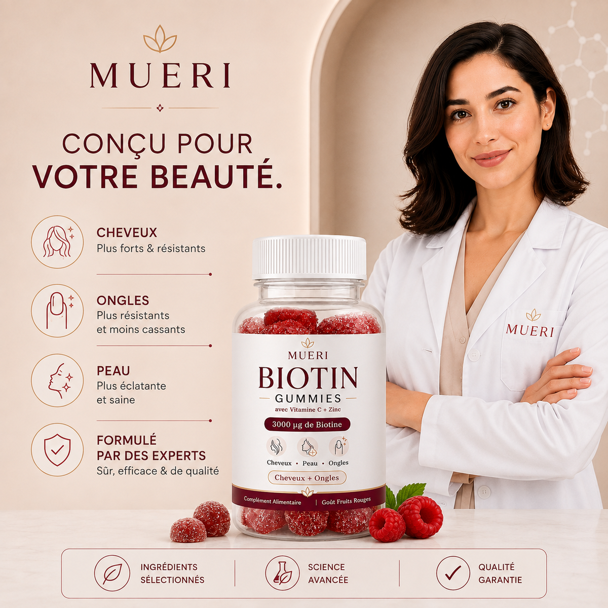 MUERI™ | Votre Rituel Beauté Cheveux & Ongles